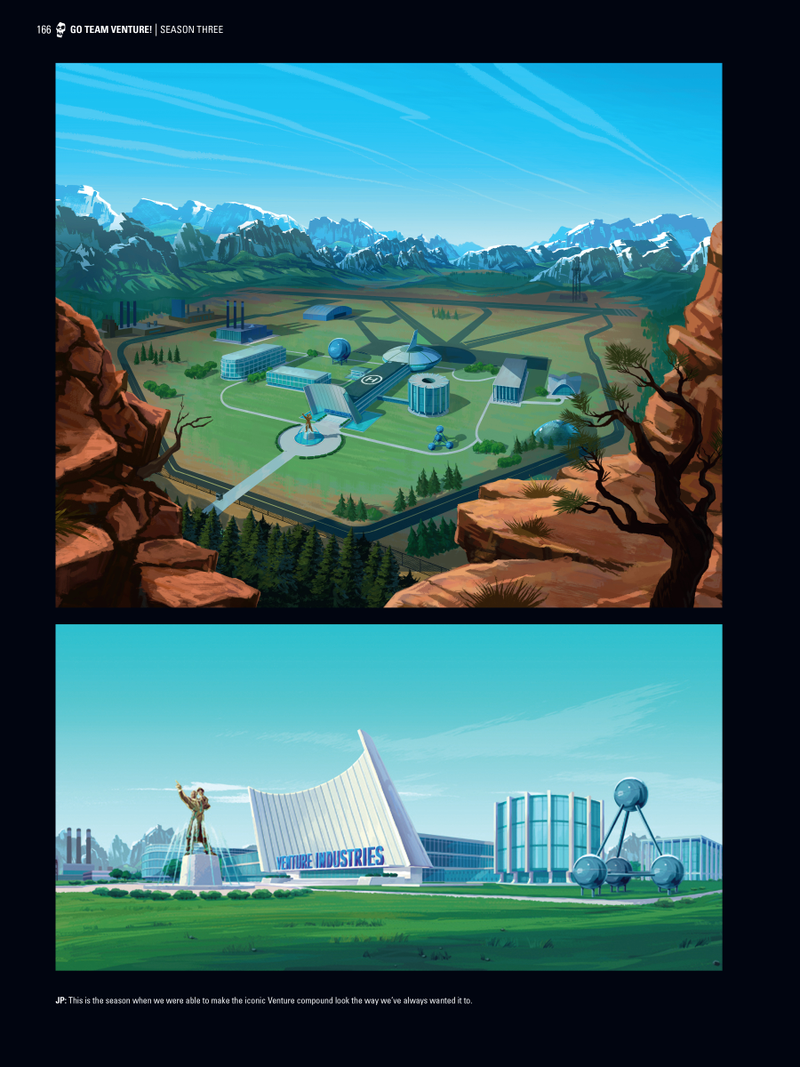 A look at the majestic Venture compound.